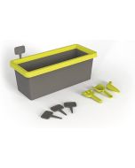 Smoby Eden Planter bloembak voor kinderen inclusief schep, hark, plantstok en labels.