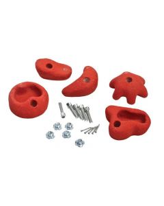KBT Klimstenen - set van 5 stuks - medium - rood