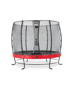Elegant Premium trampoline ø253cm with safetynet Economy - red