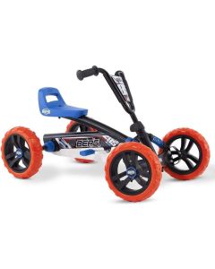 BERG Buzzy Nitro skelter blauw oranje - Eerste skelter 2-5 jaar | Recreatiespeelgoed.nl