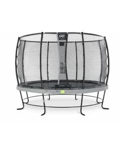 Elegant trampoline ø427cm with safetynet Deluxe (Grey)