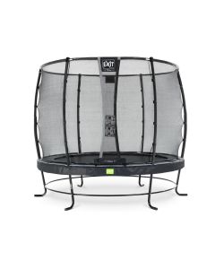 Elegant trampoline ø305cm with safetynet Deluxe - black