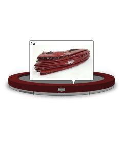 BERG Beschermrand Elite - InGround 380 Rood