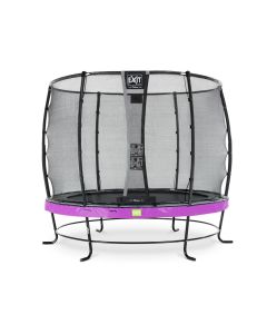 Elegant trampoline ø305cm with safetynet Deluxe - purple