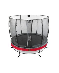Elegant Premium trampoline ø305cm with safetynet Economy - red