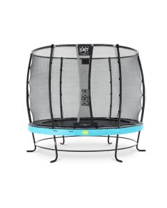 Elegant trampoline ø253cm with safetynet Deluxe - blue