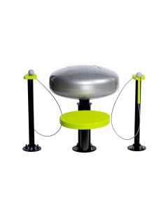 KBT Handpan  - DUET - zonder mallets - plat anker
