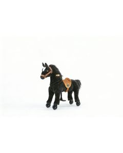 Animal Riding Paard Zwart-Zwart XS / Mini