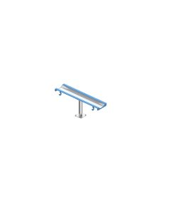 KBT Aqua-mud factory - gesplitst kanaal - blauw - plat anker