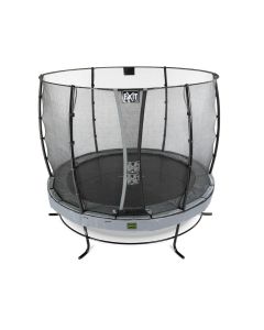 Elegant Premium trampoline ø253cm with safetynet Economy - grey