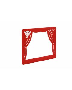 KBT Speelpaneel 'theater' rood