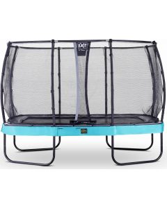 EXIT Elegant Premium trampoline met Deluxe veiligheidsnet 244x427 Blauw