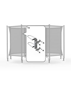 Safety Net Comfort - Bevestigingsset voor 1 paal