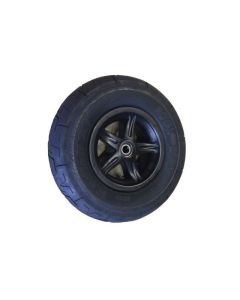 Wiel zwart 400/100-8 radiall