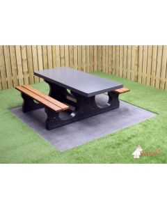 Picknickset DeLuxe Antraciet Rolstoeltoegankelijk