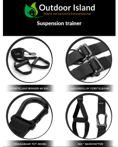 Outdoor Island Fitness Suspension Trainer