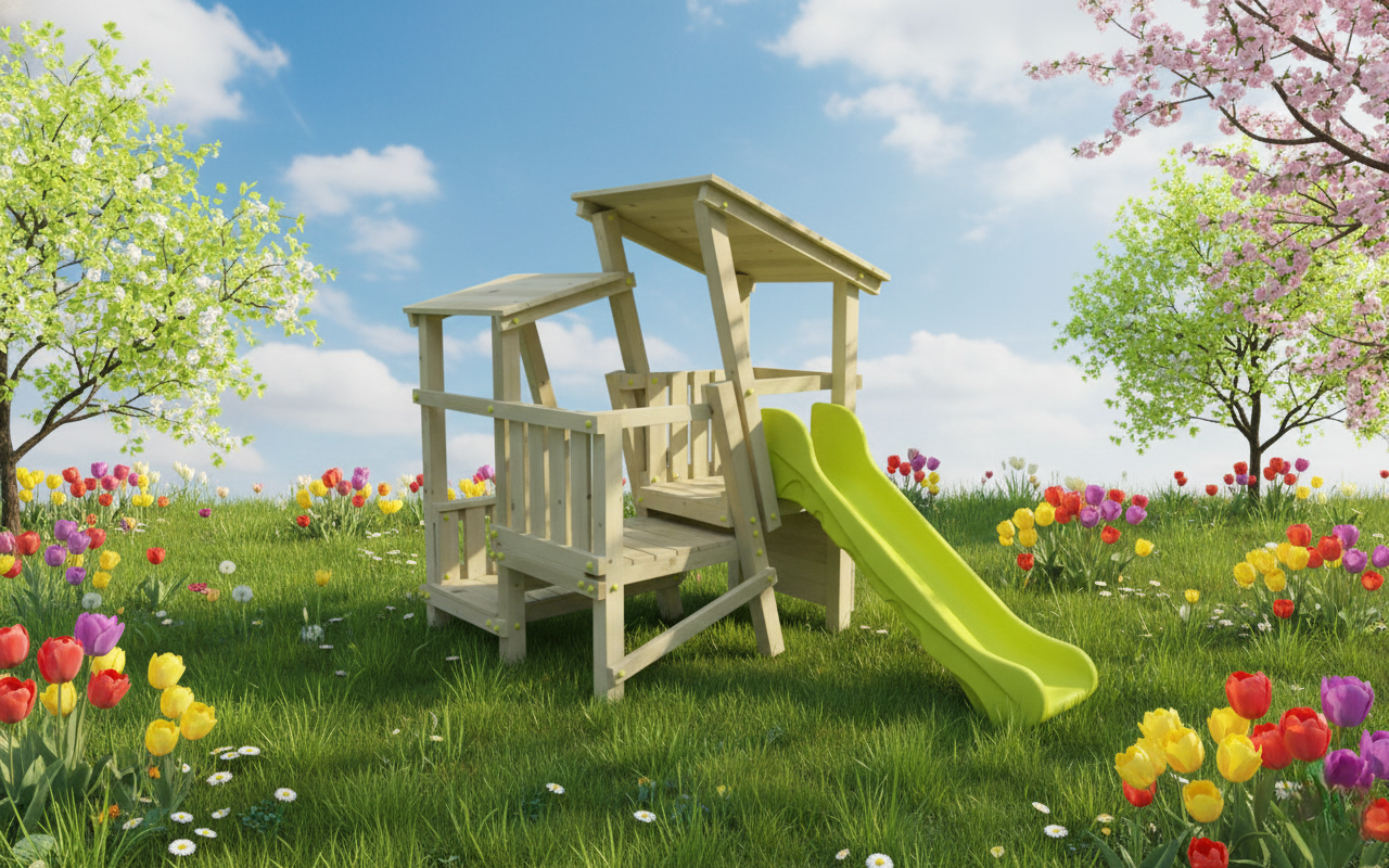 Maak je tuin lenteproof: 5 tips voor het onderhoud van je speeltoestel!